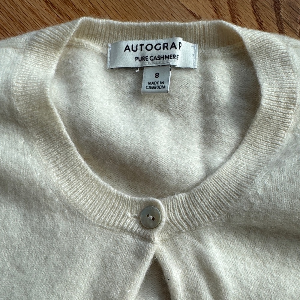 Autograph Cashmere Cardigan